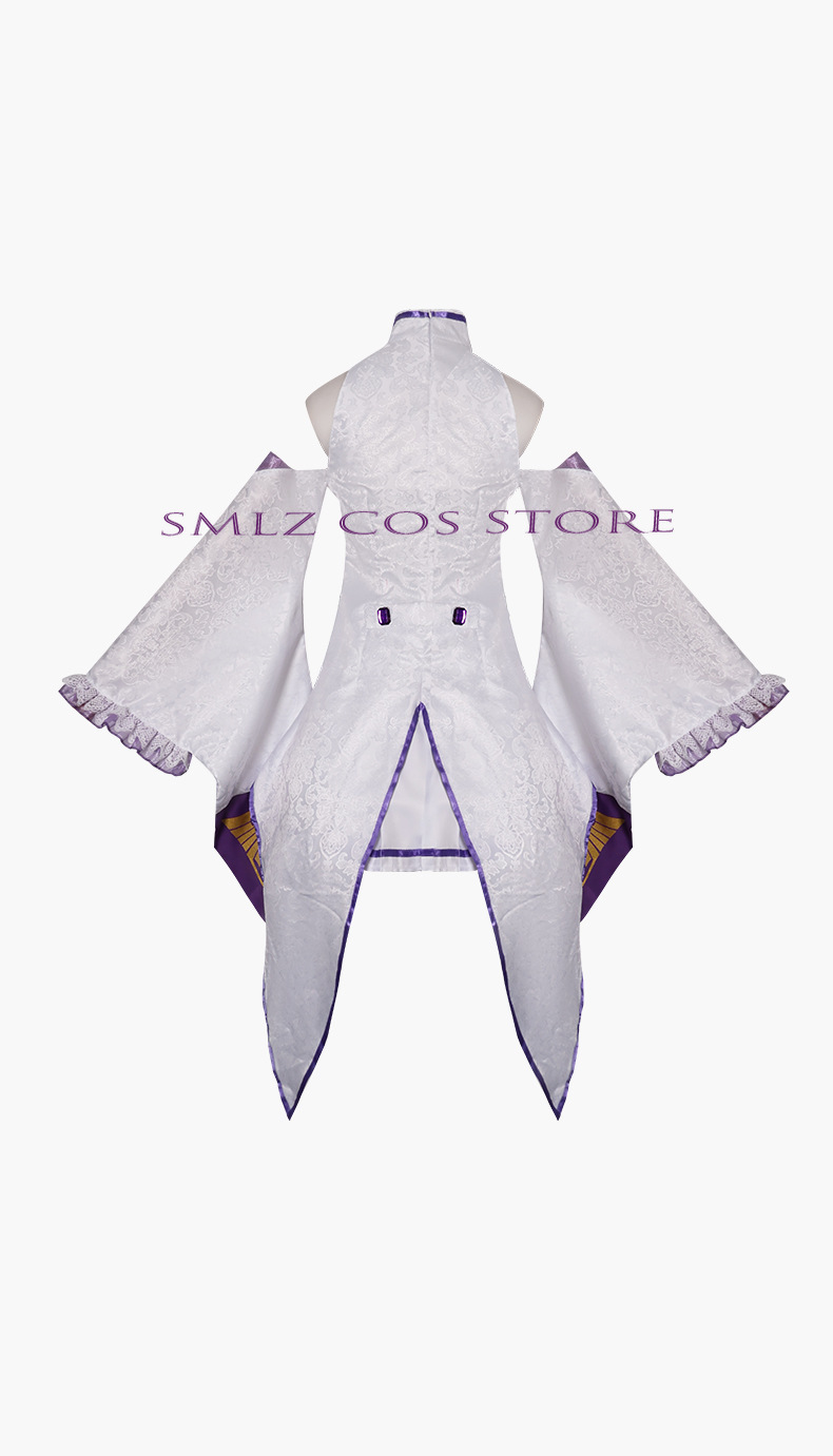 Emilia Cosplay Anime Re Zero K - Anime Cosplay Ladies review and price