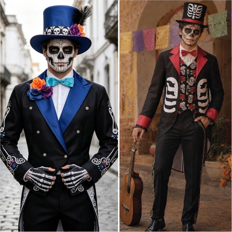 Día de los Muertos Couple Cosp - Anime Cosplay Couple review and price