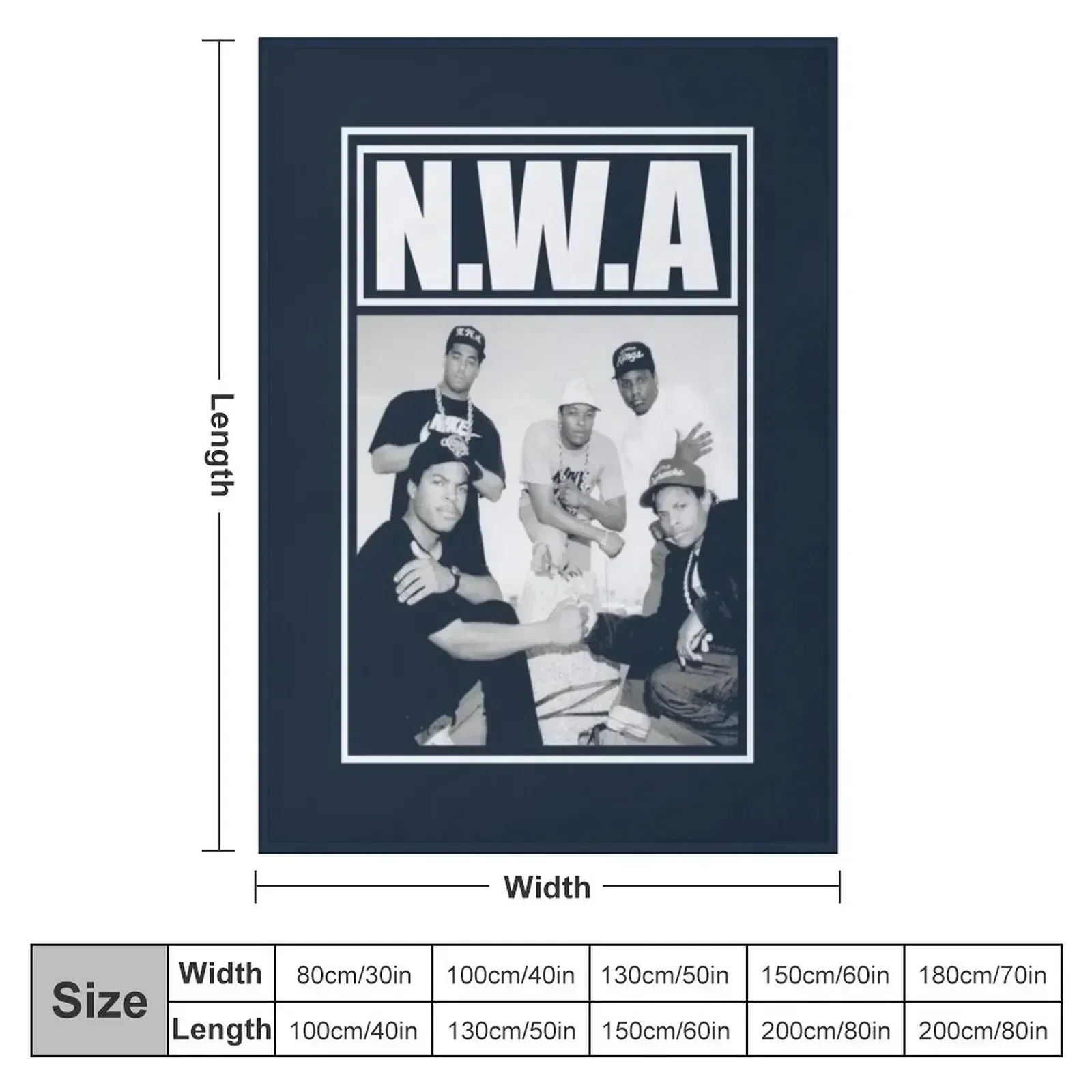 NWA GANGSTA Throw Blanket cosp - Anime Cosplay Idea review and price