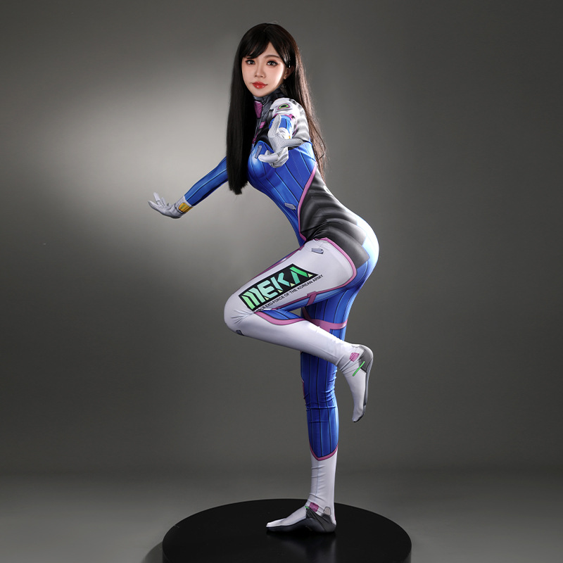 Women Dva Cosplay Complete Out - Anime Cosplay Jumpsuit review and price