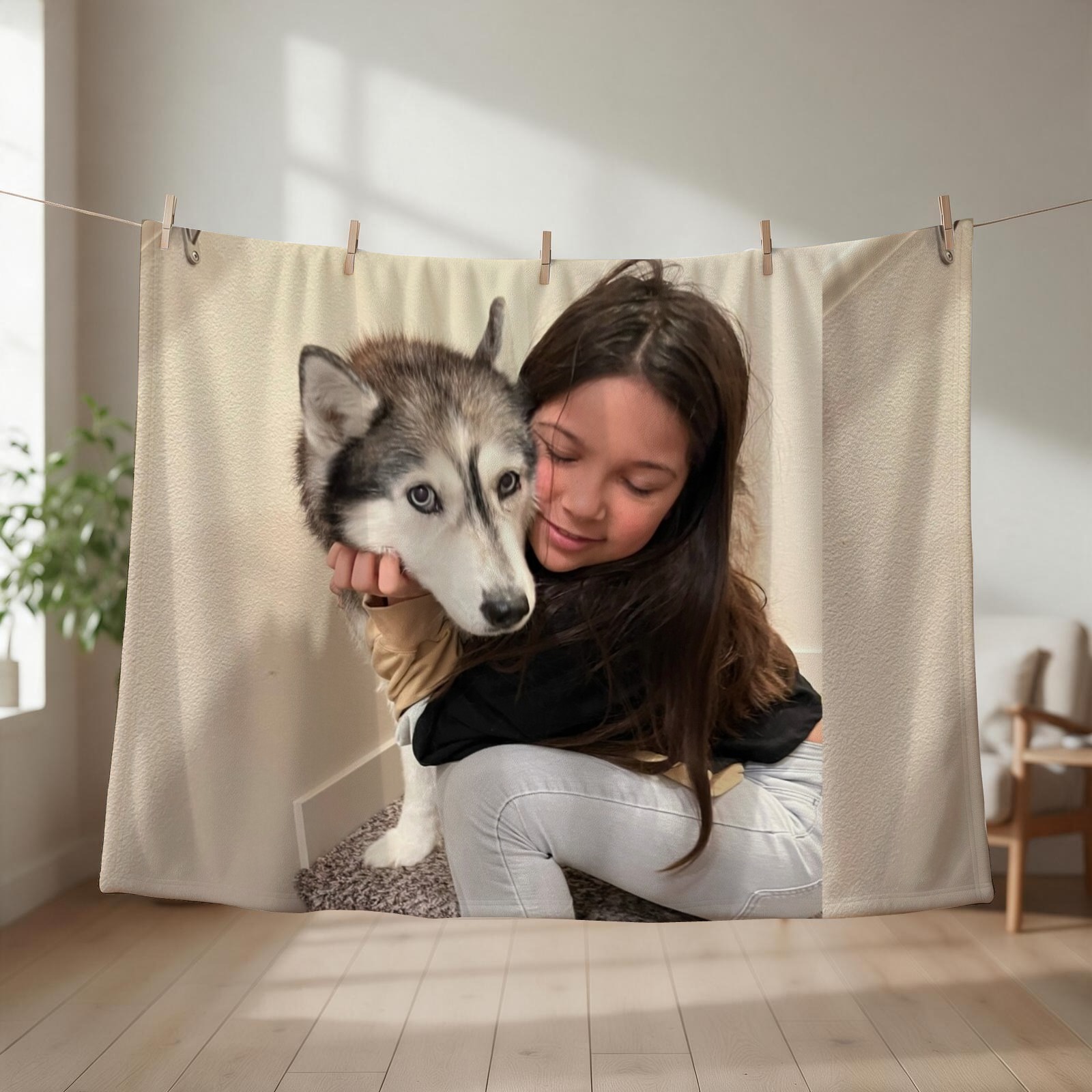 Kai and Coral Throw Blanket To - Anime Cosplay Idea review and price